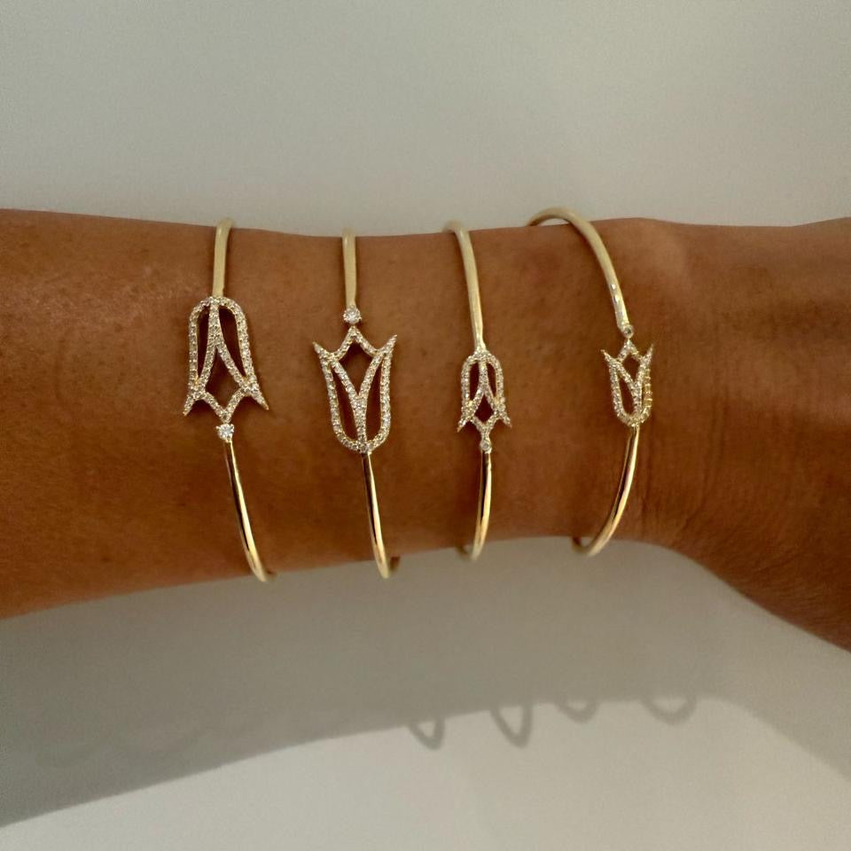 Lotus Bangles Set